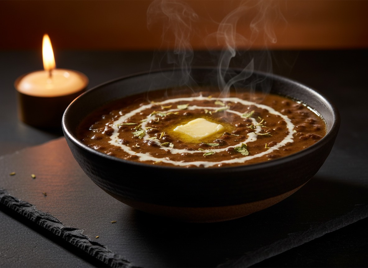 Dal makhani crémeux au beurre — illustration